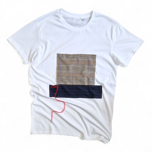 T-shirt patchwork unisex