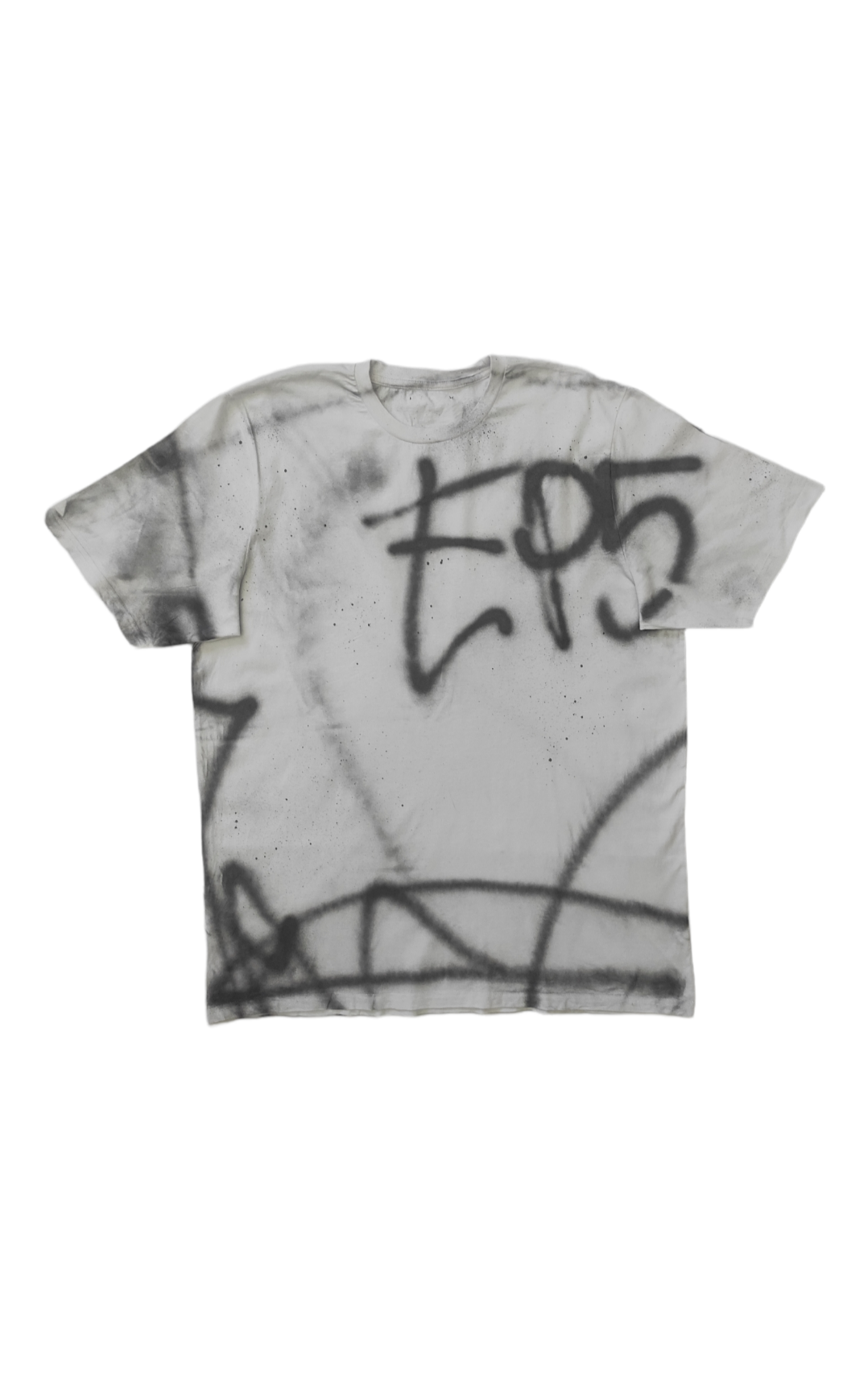 T-shirt graffiti handmade logo