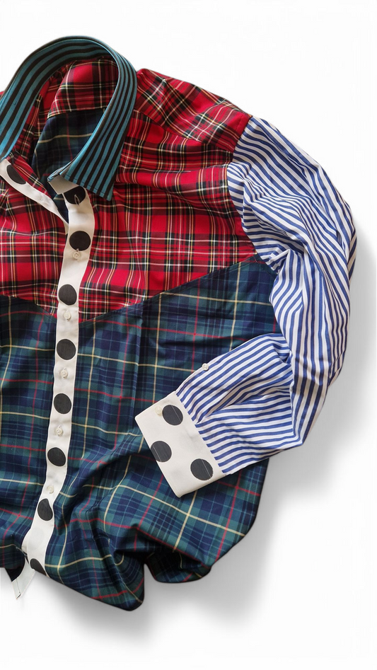 Patchwork shirt
